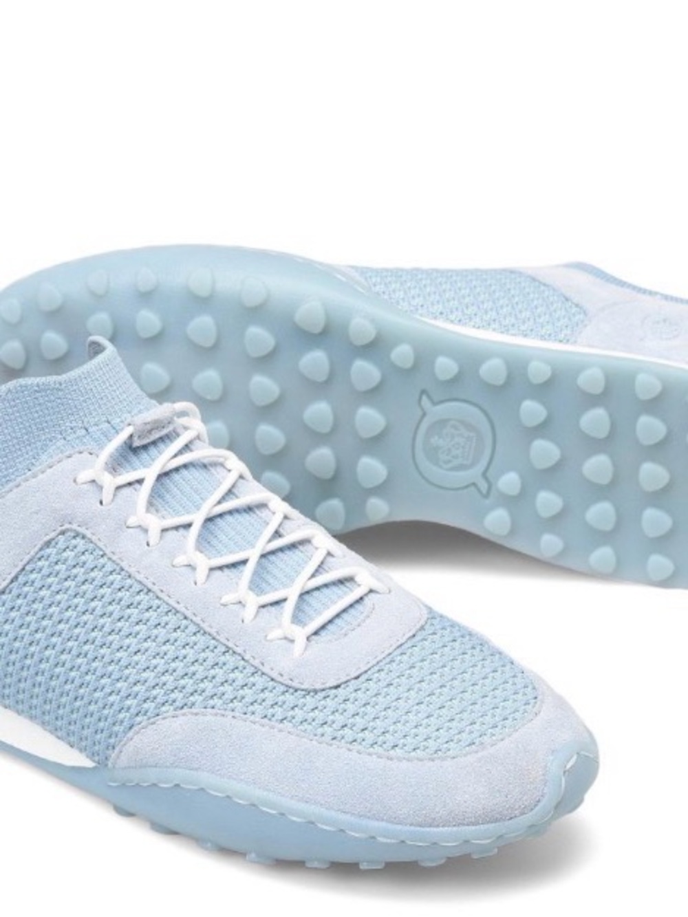 Brand New Born brand  Light Blue Knit Mesh Women's Athletic Sneakers